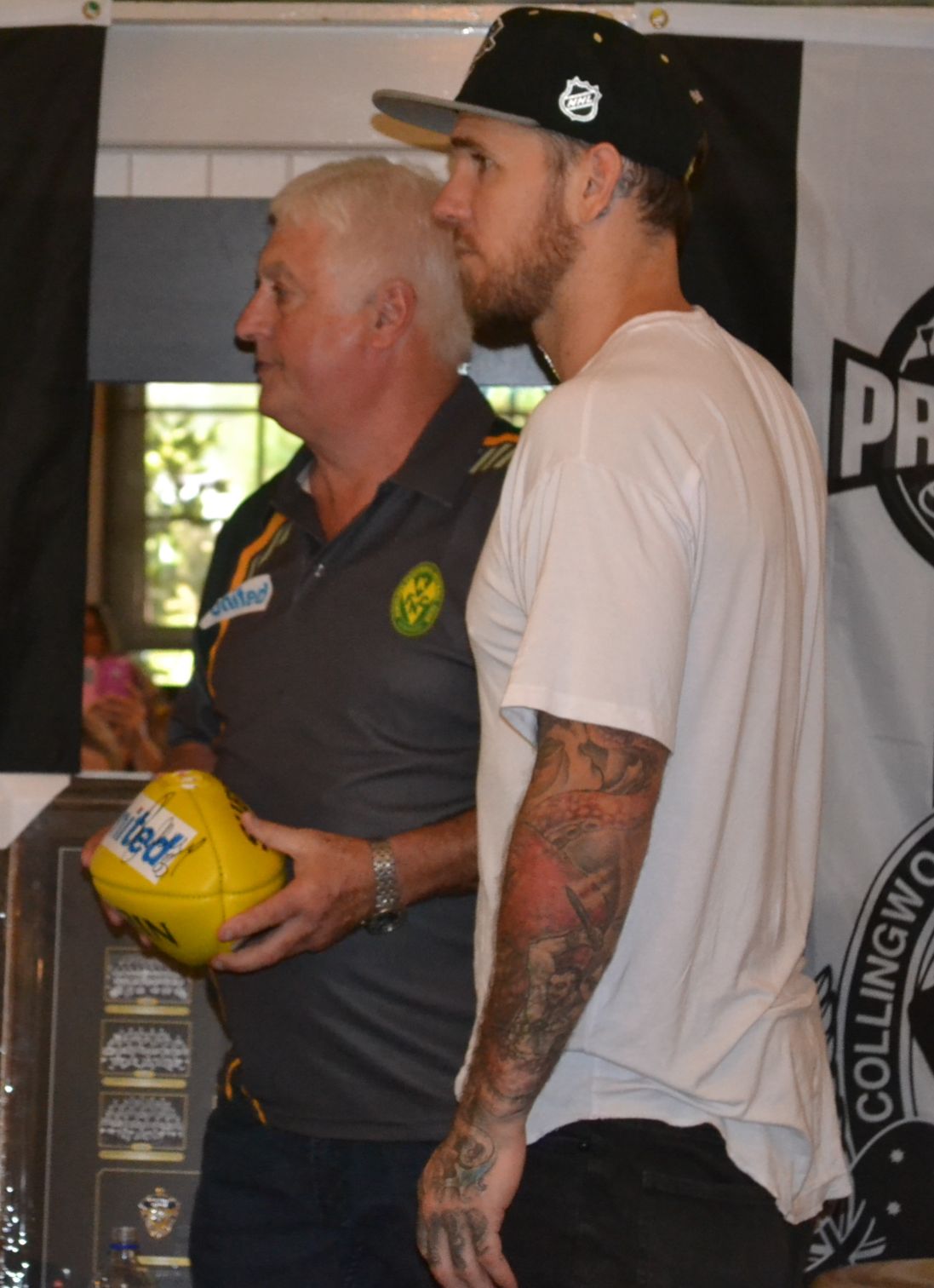 Charles Exton with Dane Swan Charles Exton Dane Swan