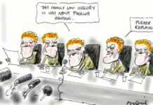 Moir’s View … Alan Moir 19/09/2025 Hanson