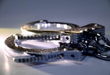 $35k of cocaine seized police handcuffs