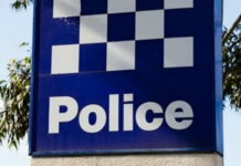 Man arrested following car chase police sign