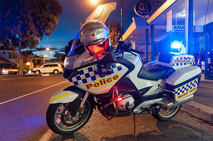 police motorcycle