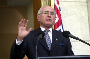 In March 2003, John Howard confirmed Australia would follow the United States into war with Iraq. PHOTO: Alan Porritt/AAP