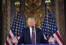 Trump could get a lesson on Iran from an unlikely source — emus trump addressing a crowd
