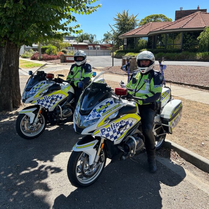 police motorcyles bendigo police motocrycle bendigo highway patrol