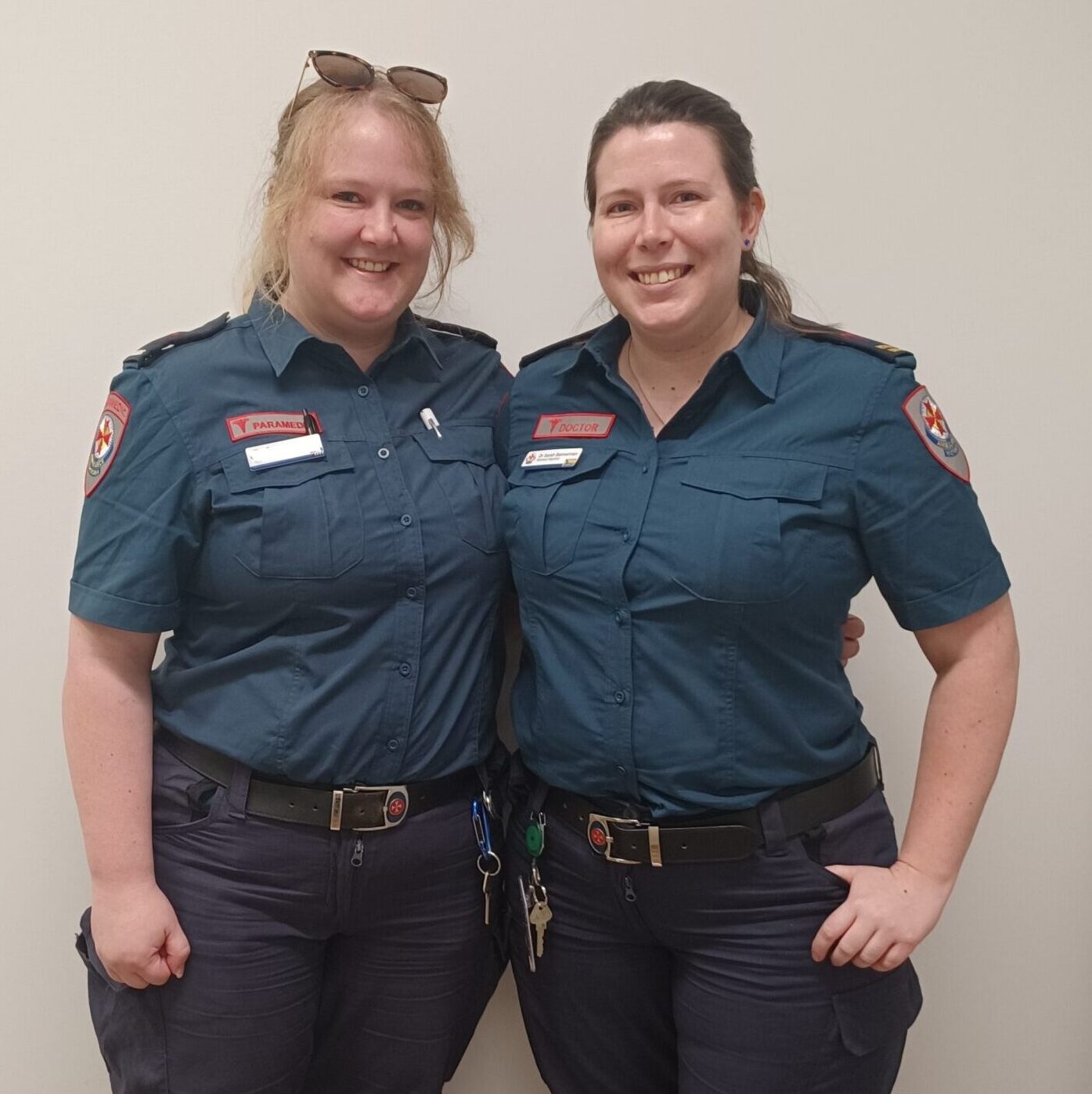 L-R - Emma and Sarah Bannerman