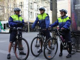 Man charged after boys struck by car Victoria Police bicycle patrol