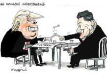 Moir’s View … Alan Moir 28/09/2025