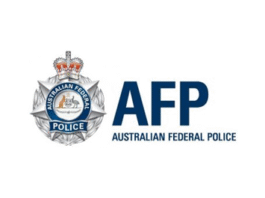 Melbourne man charged for alleged assault of airline crew and threats to kill during flight AFP federal police badge logo