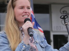 Monica Smit seeks hotel for Nazi gathering on September 12
