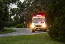 Paramedics clearing hospital faster ambulance