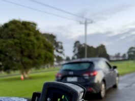 Teen nabbed nearly twice the speed limit