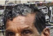 Search for missing man Santhasivam