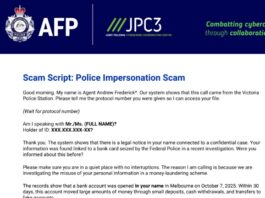 Sophisticated script Cambodian scammers used to pose as AFP officers