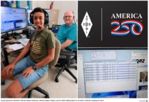 Young ham radio operator supports America 250 Celebrations
