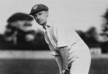 June 12, 1948: Donald Bradman scores 138 in the First Test at Trent Bridge
