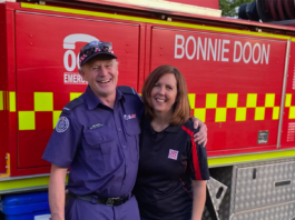 Donors deliver miracle to save a firefighter Paul & Linda Mason