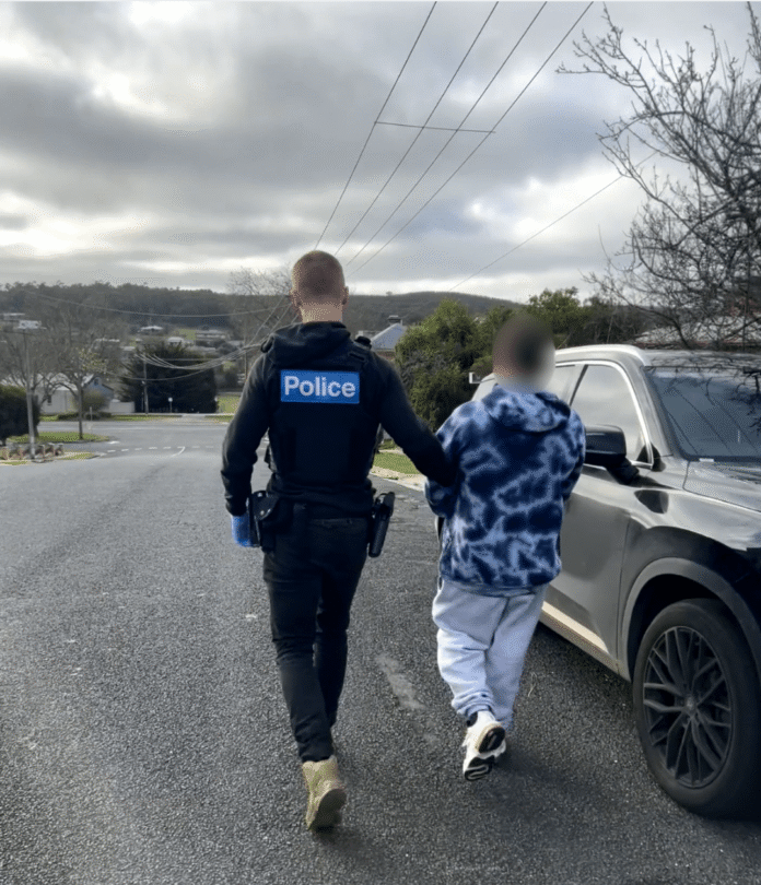 police arrest creswick man