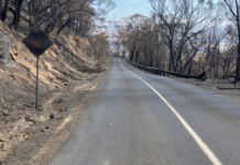 Road recovery continues six months after the January Bushfires