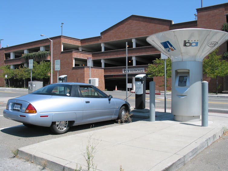 electric vehicle charging during the 1990s.