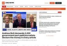 Hanson starts fake news website