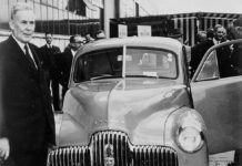 July 13, 1945: Benedict Chifley, Australia’s fifth wartime Prime Minister, is sworn into office chifley holden fx 48-215