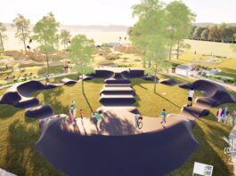 BMX park for Diamond Creek
