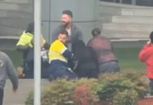 Man appears in court after woman and child allegedly attacked