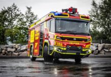 EVIE is ‘Leading the Charge’ by slashing life-saving response times EVIE electric FRV fire truck