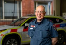 Clinical excellence and care inspire paramedic to four-decade milestone Geoff Taurins