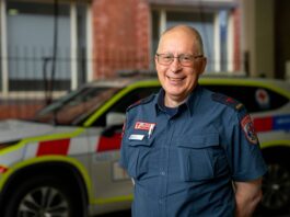 Clinical excellence and care inspire paramedic to four-decade milestone Geoff Taurins