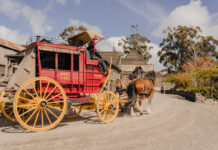 August 9, 1851: Gold is discovered at Sovereign Hill, Ballarat horse and carriage cobb n co