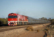August 4, 1929: The first passenger train departs Adelaide on the Ghan railway