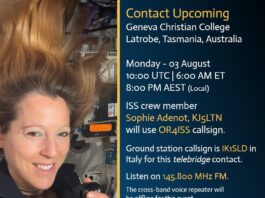 Space Station contact with Aussie students scheduled for tonight