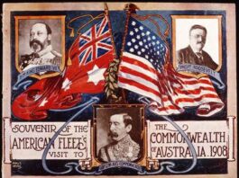 August 20, 1908: The ‘Great White Fleet’ arrives in Sydney great white fleet