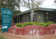 Burst water main closes community link