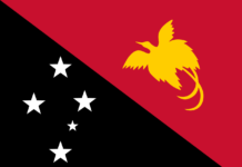 September 16, 1975: Papua New Guinea is granted independence from Australia PNG Flag