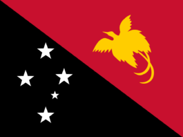 September 16, 1975: Papua New Guinea is granted independence from Australia PNG Flag