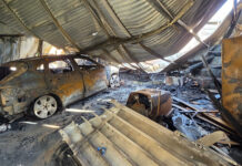 Shed fire prompts spring battery safety warning somerville