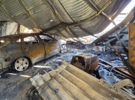 Shed fire prompts spring battery safety warning somerville