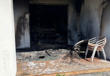 Separate patio fires spark warning