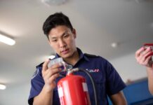 New guidance on lithium-ion battery fire extinguishers