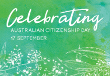 September 17, 2001: Australian Citizenship Day is inaugurated Australian Citzenship Day banner