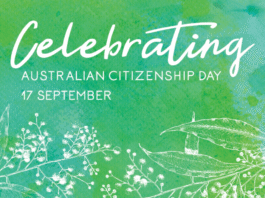 Australian Citzenship Day banner