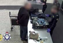 Geelong man busted with 9kg of methadone at Melbourne Airport