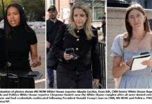 MS NOW, CNN and Politico journalists denied access to White House us barred white house journalists trump maga gop