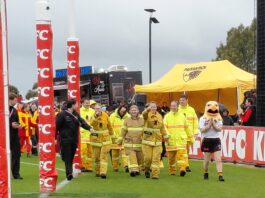 AFLW Emergency Services Match supports women