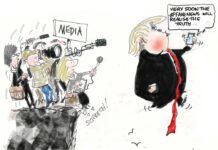 Moir’s View … Alan Moir 09/07/2019 trump media