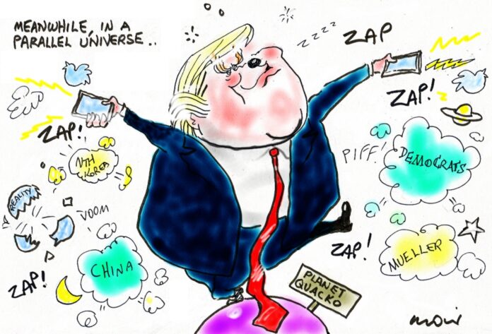 Alan Moir 27/112019 Trump