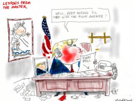 Alan Moir 12/06/2020 Donald Trump