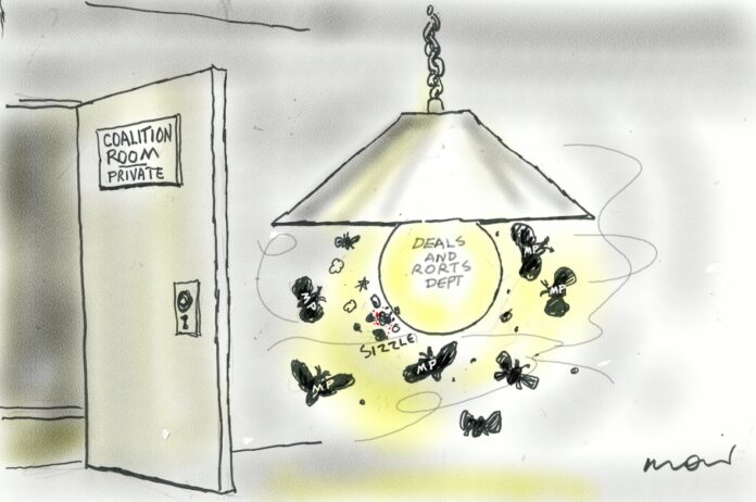 Alan Moir 20/10/2020 coalition liberals nationals